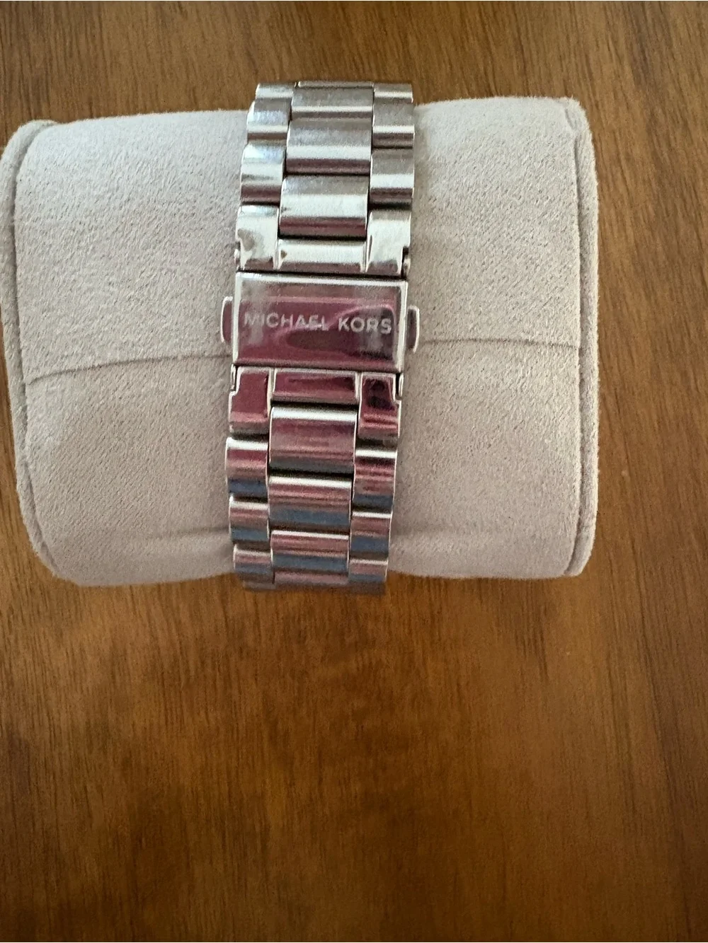 Michael Kors Silver Crystal Dial Chronograph Watch